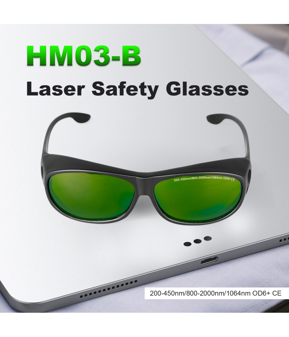 HM03-B OD6+ Laser Safety Glasses for Laser Cleaner and Laser Welder Machine
